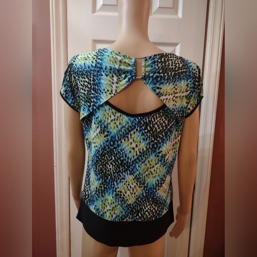 Cato women's size medium blouse shirt top - Picture 2 of 8
